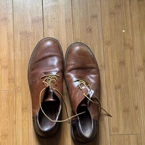 Classic Brown Leather Men's Shoes